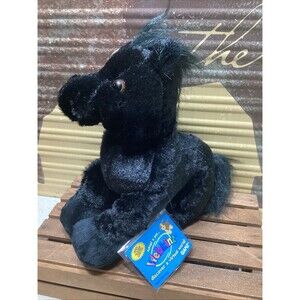 Webkinz Adopt A Pet By Gantz Black Stallion #HM145 Includes Sealed Code